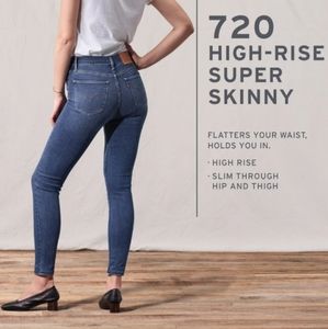 Levi's 720 High Rise Super Skinny Jeans